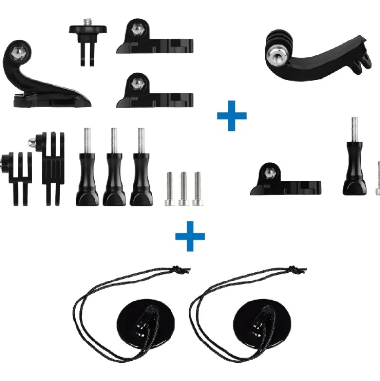 Supporto Action Cam Pov Mounts ULTIMATE Pack (Bundle)