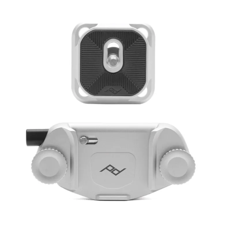Supporto Con Piastra Peak Design Capture Camera Clip V3 Argento