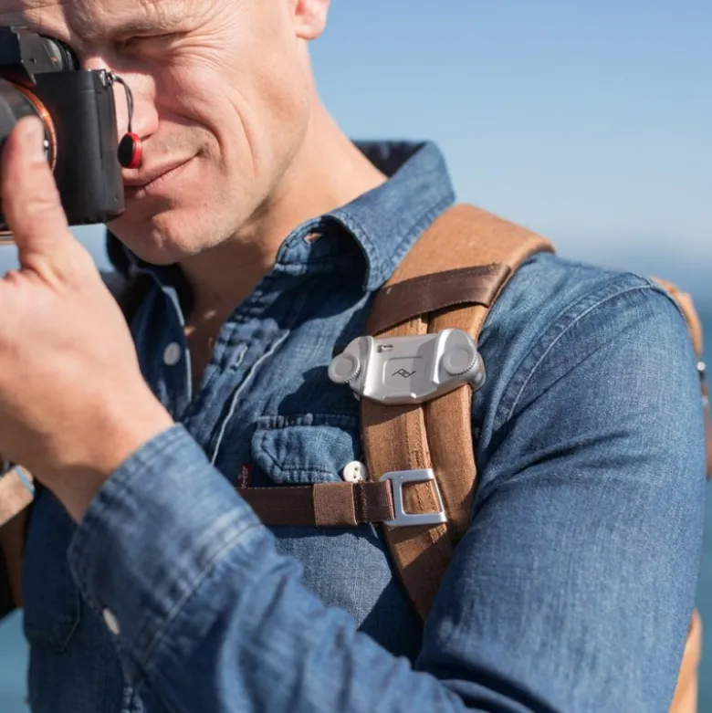 Supporto Con Piastra Peak Design Capture Camera Clip V3 Argento