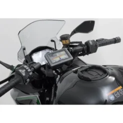 Supporto navigatore per manubrio Nero. Kawasaki Z1000SX, Ninja 1000SX.