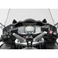 Supporto navigatore per manubrio Nero. Yamaha FJR 1300 (04-).