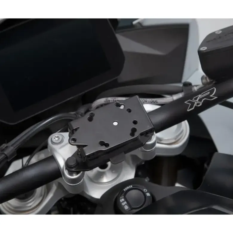 Supporto Navigatore Sw-Motech Manubrio Nero GPS.07.646.11201/B