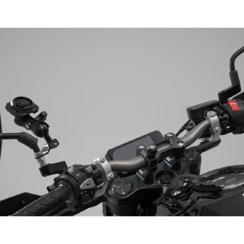 Supporto Navigatore Universale Sw-Motech T-Lock Manubrio Specchietto