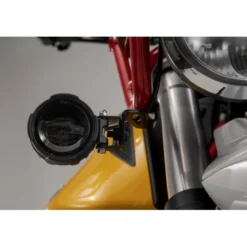 Supporto per faretti Nero. Moto Guzzi V85 TT (19-).