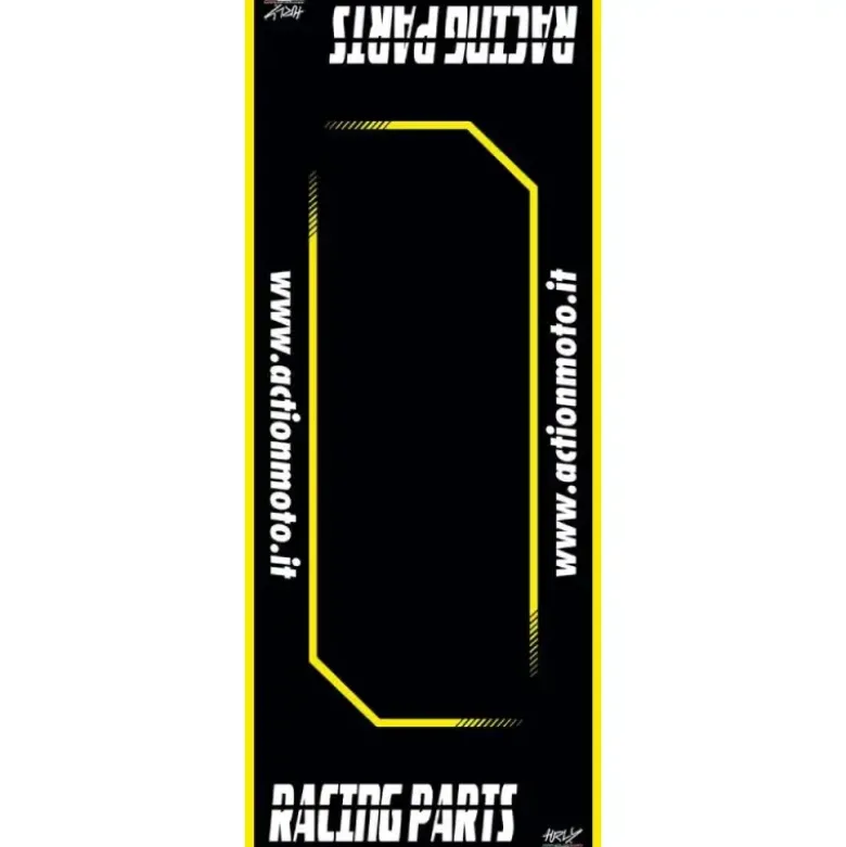 Tappeto Moto Hurly Adatto Per Tutte Le Moto Giallo