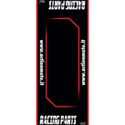 Tappeto Moto Hurly Adatto Per Tutte Le Moto Rosso