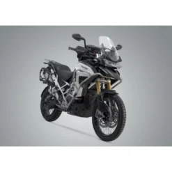 Telaio laterale portaborse PRO Nero. Tri Tiger 1200 Rally / GT Explorer (22-).