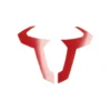 Toro adesivo SW-MOTECH 130 x 97 mm. Riflettente. Rosso.