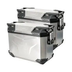 Tris Valigie Givi Trekker Outback Evo OBKE58A con Coppia Valigie Givi OBKE37APACK2