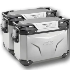 Tris Valigie Givi Trekker Outback Evo OBKE58A con Coppia Valigie Givi OBKE48APACK2