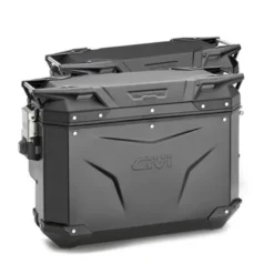 Tris Valigie Givi Trekker Outback Evo OBKE58B con Coppia Valigie Givi OBKE3733BPACK2