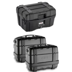 Tris Valigie Givi Trekker TRK46B con Coppia Valigie Givi TRK33BPACK2
