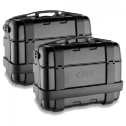 Tris Valigie Givi Trekker TRK46B con Coppia Valigie Givi TRK33BPACK2