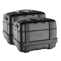 Tris Valigie Givi Trekker TRK46B con Coppia Valigie Givi TRK46BPACK2