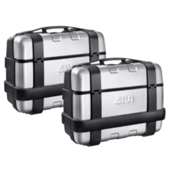 Tris Valigie Givi Trekker TRK46N con Coppia Valigie Givi TRK33PACK2