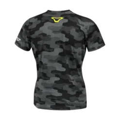 T-Shirt Macna Dazzle Rideaholic Donna Nero Giallo