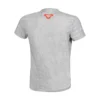 T-Shirt Macna Logo Bianco Arancio