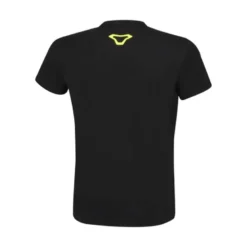 T-Shirt Macna Rideaholic Nero Giallo