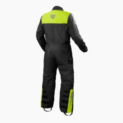 Tuta antipioggia Rev'it Revit Pacific 4 H2O Nero Giallo Neon