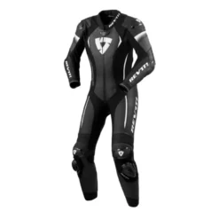 Tuta Donna Intera In Pelle Revit Xena 4 Ladies Nero Bianco