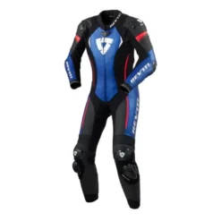 Tuta Donna Intera In Pelle Revit Xena 4 Ladies Nero Blu