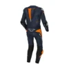 Tuta Intera In Pelle Macna Tronniq Blu Arancio