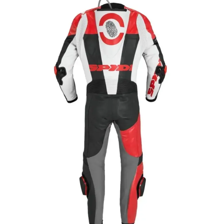 Tuta Intera In Pelle Spidi Dp-Progressive Perforated Pro Rosso - CAMPIONARIO