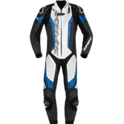 Tuta Intera In Pelle Spidi Laser Pro Perforated Nero Blu