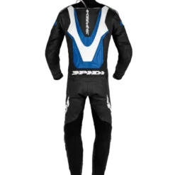 Tuta Intera In Pelle Spidi Laser Pro Perforated Nero Blu