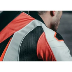 Tuta Intera In Pelle Spidi Sport Warrior Perforated Pro Nero Rosso