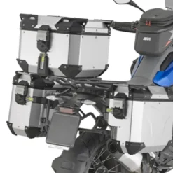 Valigia Laterale Destra Givi Trekker Outback Evo Smart 37 Litri Monokey Cam-Side Alluminio Anodizzato