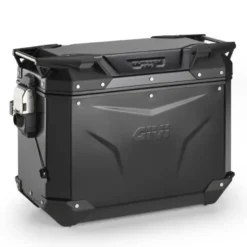 Valigia Laterale Destra Givi Trekker Outback Evo Smart 44 Litri Monokey Cam-Side Alluminio Nero