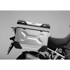Valigia Laterale Destra Sw-Motech TRAX ADV M 37 Litri Alluminio Nero