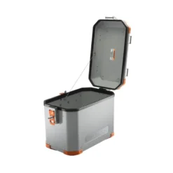 Valigia Laterale MyTech Model-x 48 Litri Grigio Angolari Arancioni