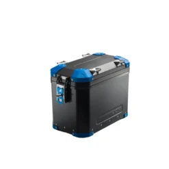 Valigia Laterale MyTech Model-x 48 Litri Nero Angolari Blu