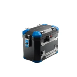 Valigia Laterale MyTech Model-x 39 Litri Nero Angolari Blu