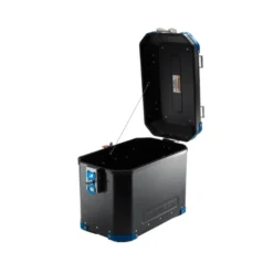 Valigia Laterale MyTech Model-x 39 Litri Nero Angolari Blu