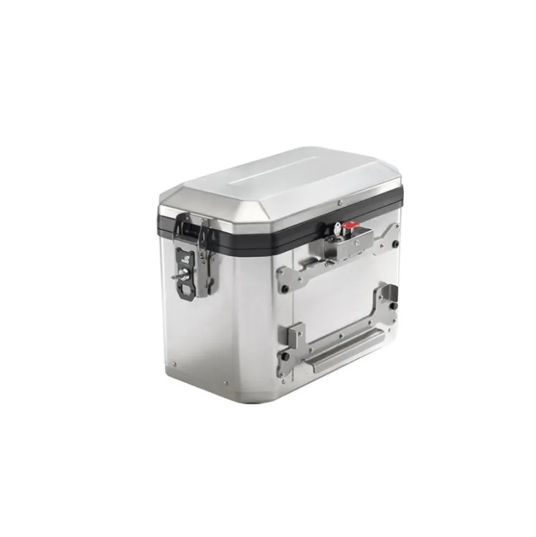 Valigia Laterale MyTech Model-x Raw 48 Litri Alluminio