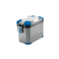 Valigia Laterale Scaricata MyTech Model-x 41 Litri Grigio Angolari Blu