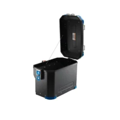 Valigia Laterale Scaricata MyTech Model-x 32 Litri Nero Angolari Blu
