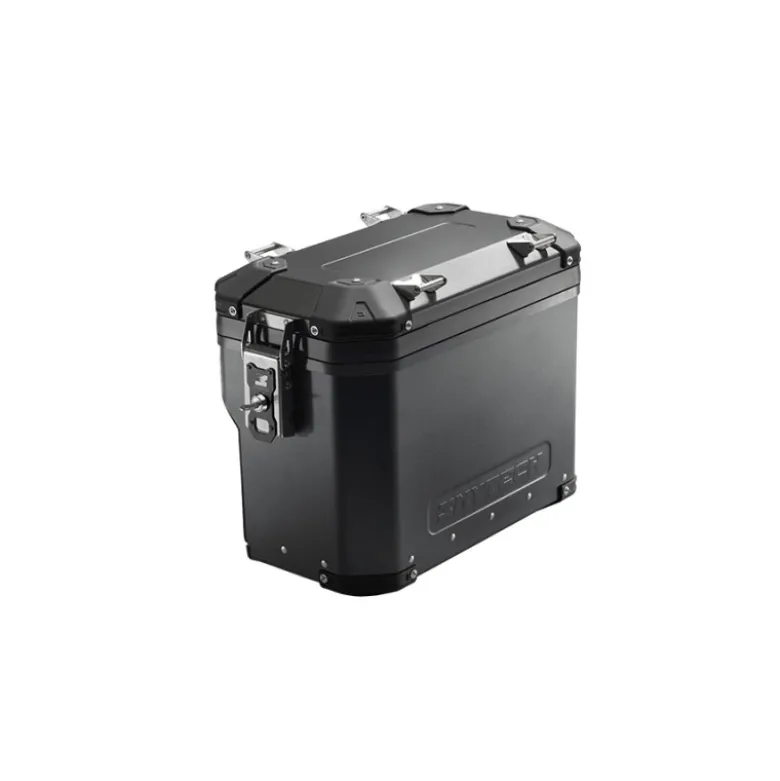 Valigia Laterale Scaricata MyTech Model-x 32 Litri Nero Angolari Neri