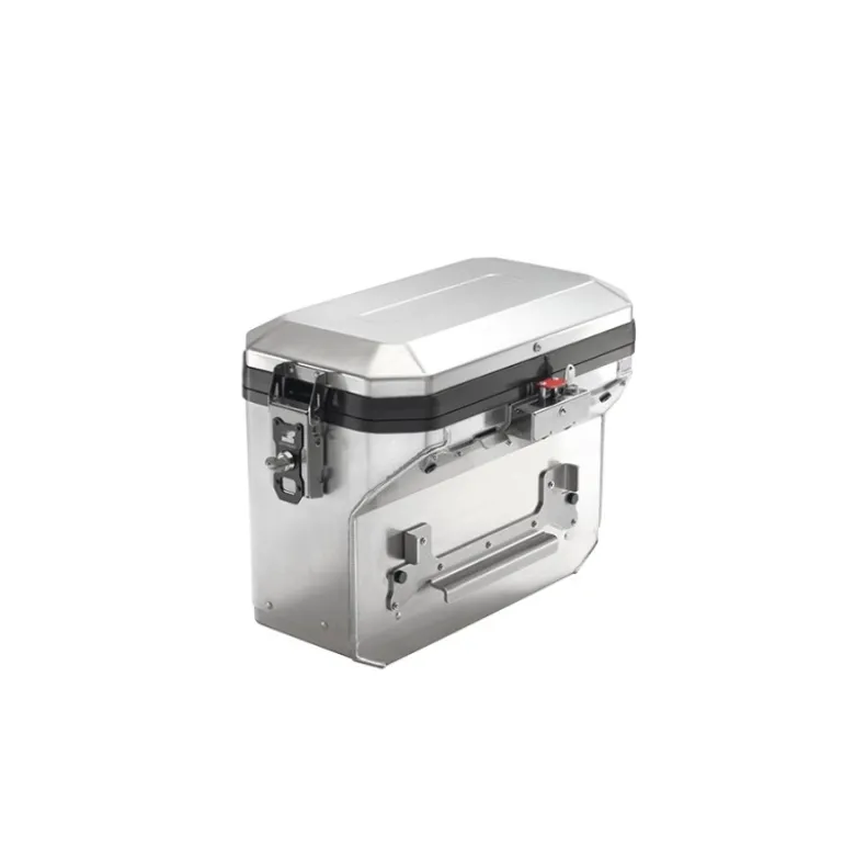 Valigia Laterale Scaricata MyTech Model-x Raw 41 Litri Alluminio