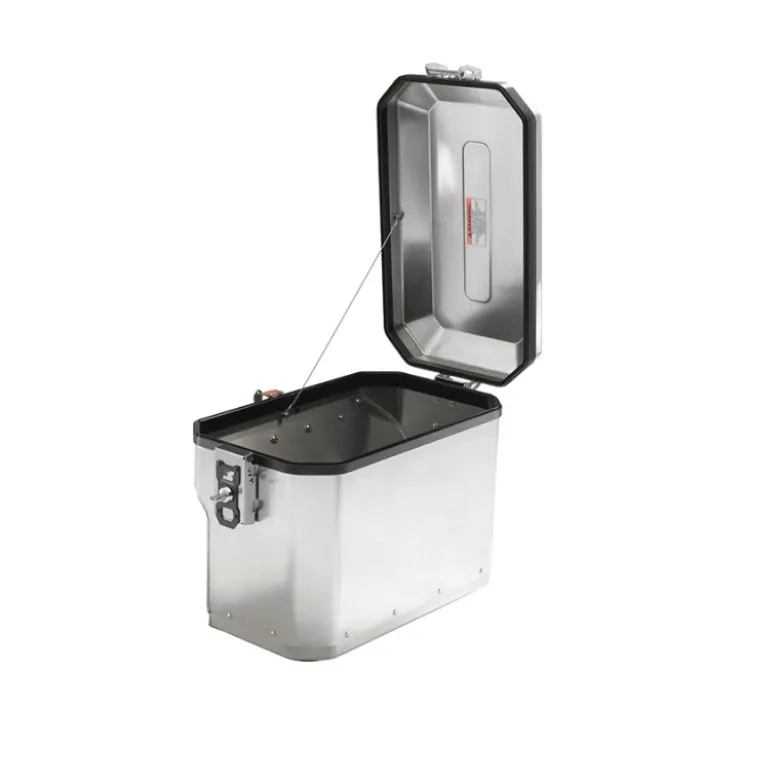 Valigia Laterale Scaricata MyTech Model-x Raw 41 Litri Alluminio