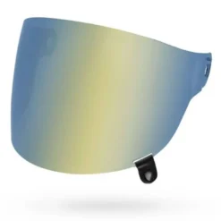 Visiera Bell Iridium Oro Con Tab Nero Per Caschi Bullit