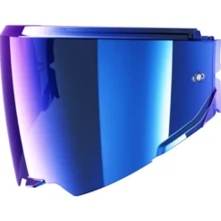 Visiera Iridium Blue Calotta Piccola Shark Per Caschi Oxo
