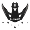 Visiera Spoiler Ls2 Drifter OF606 Matt Black