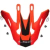 Visiera Spoiler Ls2 Per Casco Fast II MX702 Arancione Rosso Opaco