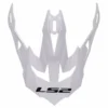 Visiera Spoiler Ls2 Subverter Evo MX700 Bianco