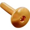 Vite Testa Bombata Erg. Cl 003 M8 L. 15 Testa D22 Ergal (7075 T6) Oro 003M8015ORO Lightech