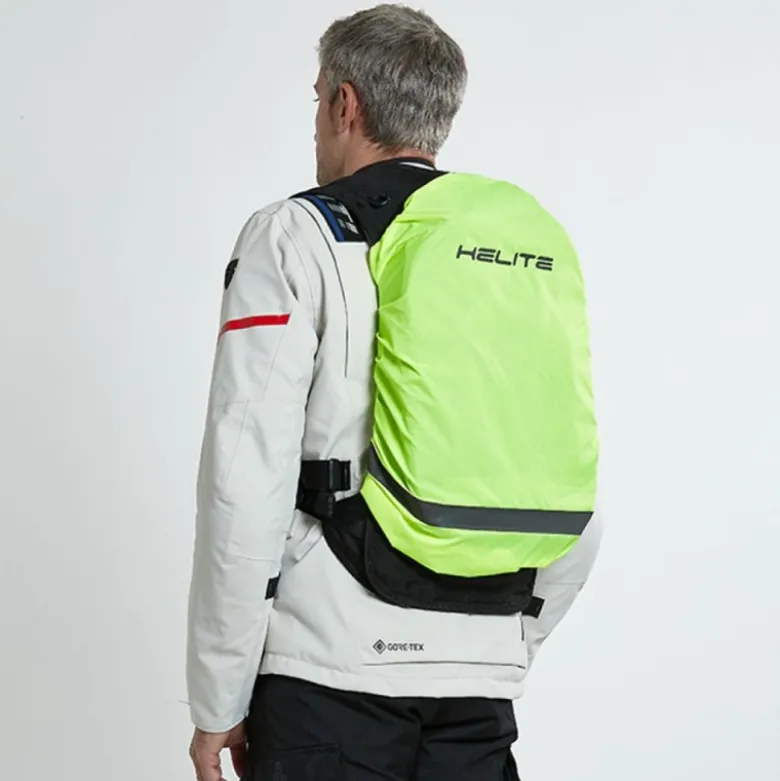 Zaino Airbag Elettronico Per Moto Helite H-Moov E-Back Pack Nero